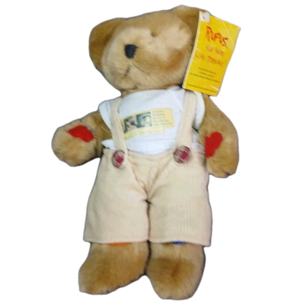 Rufus the Juvenile Diabetes Plush 10" Bayer Russ Berrie Collab Tagged